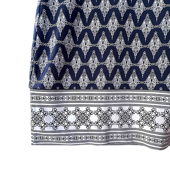 MAGNOLIA GRACE | NWOT ALHAMBRA HALTER NECK DRESS EMBROIDERED TRIM | SMALL - Picture 6 of 11